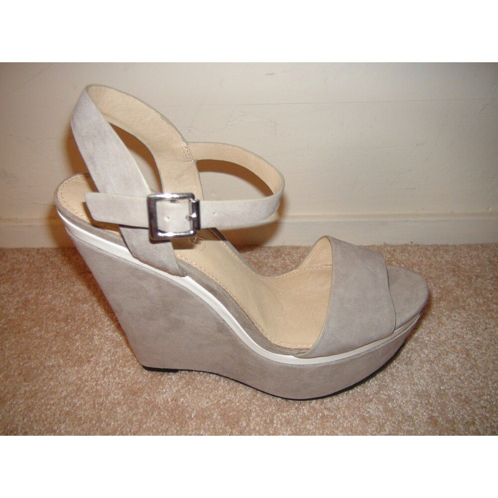 Aldo Suede Wedge Platform Heels